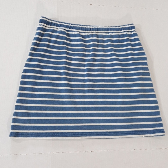 Joules Striped Boardwalk Skirt in Saltwash - Picture 3 of 5